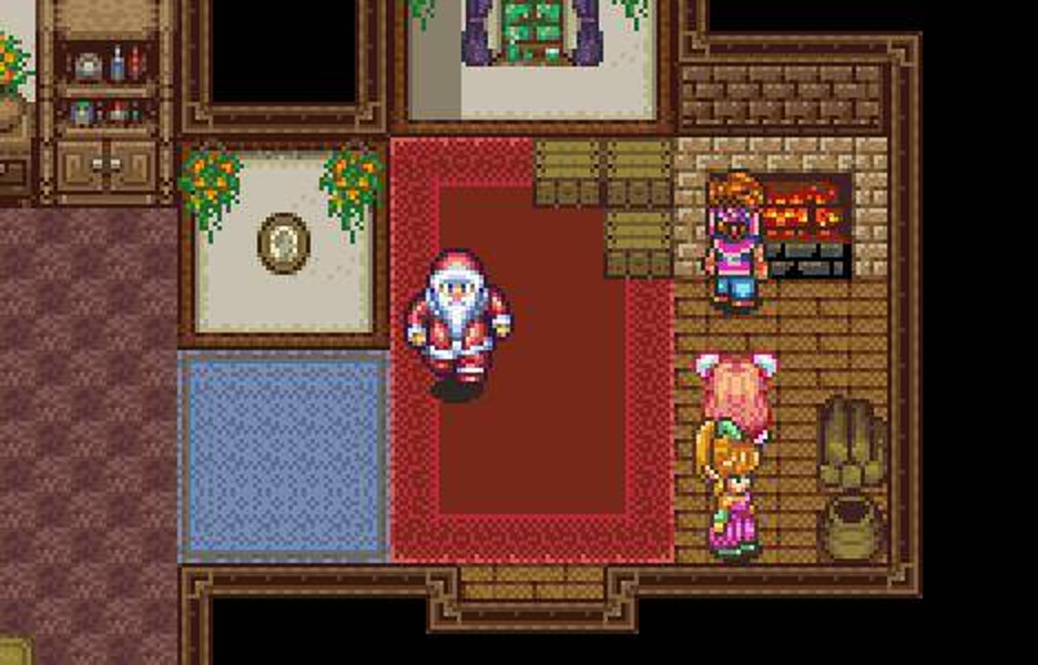 Santa in Secret of Mana